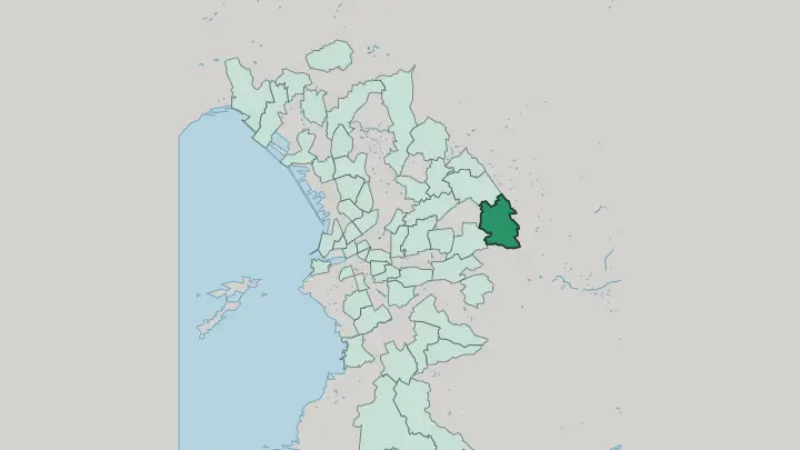 Map of Les Trois-Lucs in Marseille