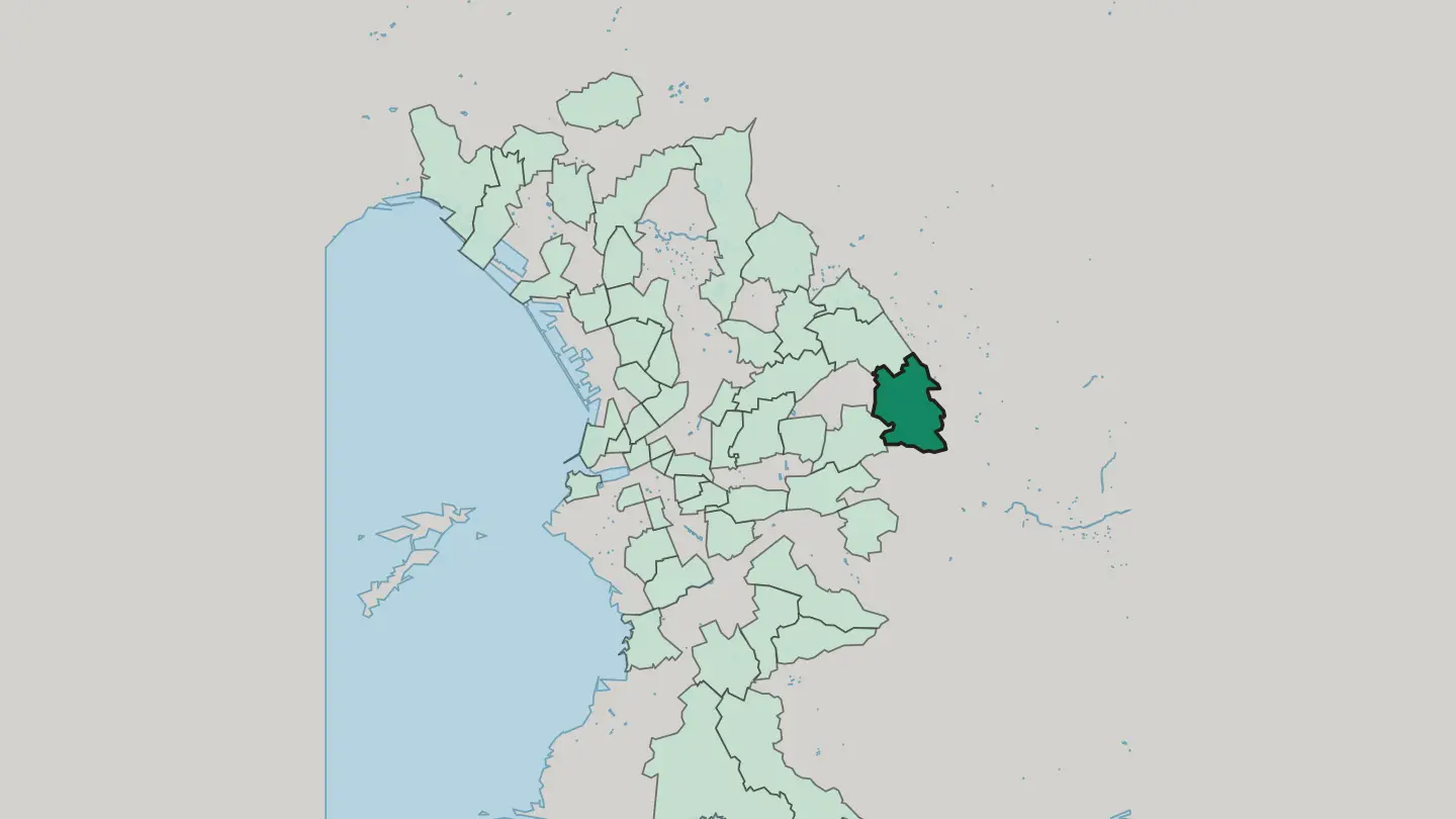 Map of Les Trois-Lucs in Marseille