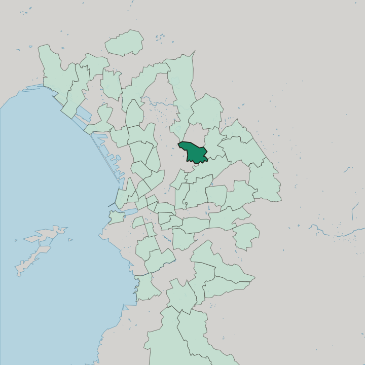 Map showing Malpassé — In Marseille