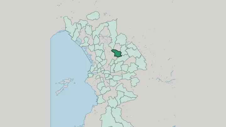 Map of Malpassé in Marseille