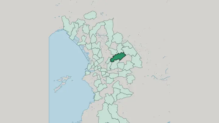 Map of Montolivet in Marseille