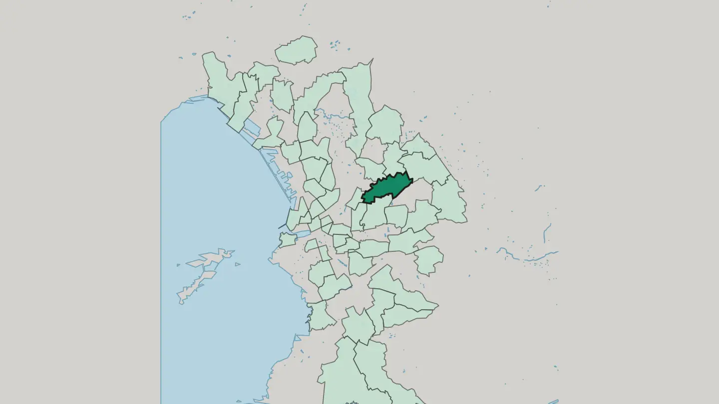 Map of Montolivet in Marseille