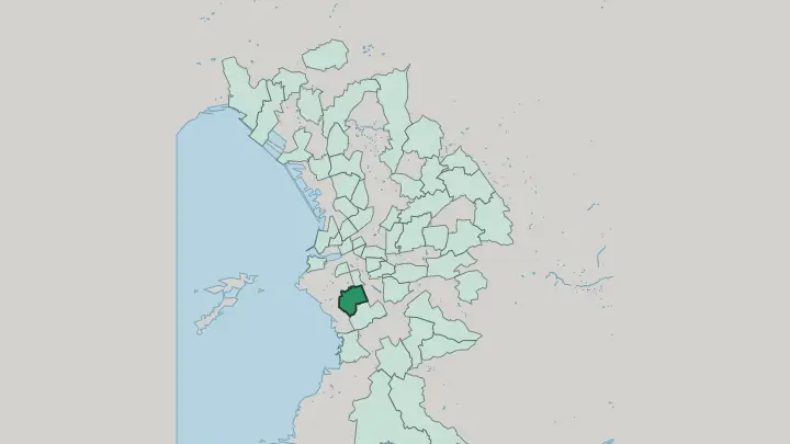 Map of Périer in Marseille
