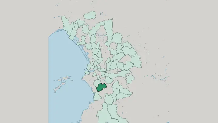 Map of Saint-Giniez in Marseille