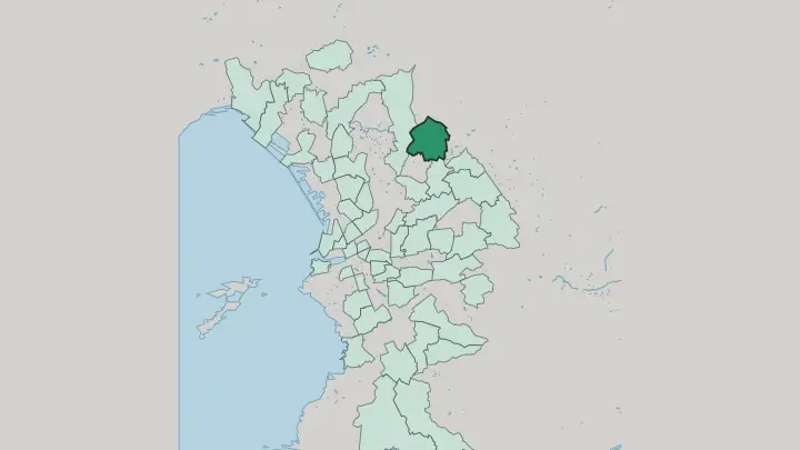 Map of Saint-Mitre in Marseille