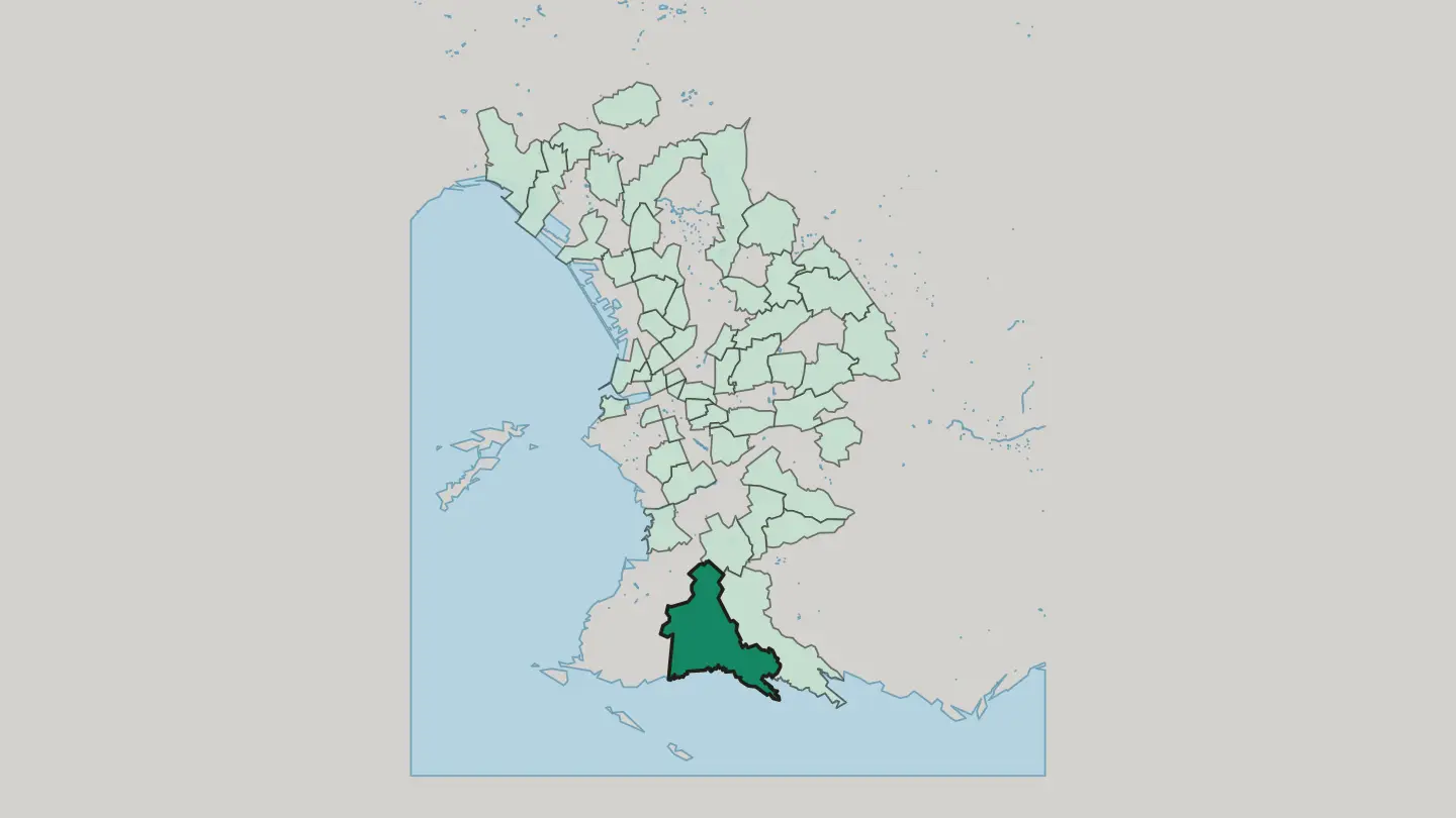 Map of Sormiou in Marseille