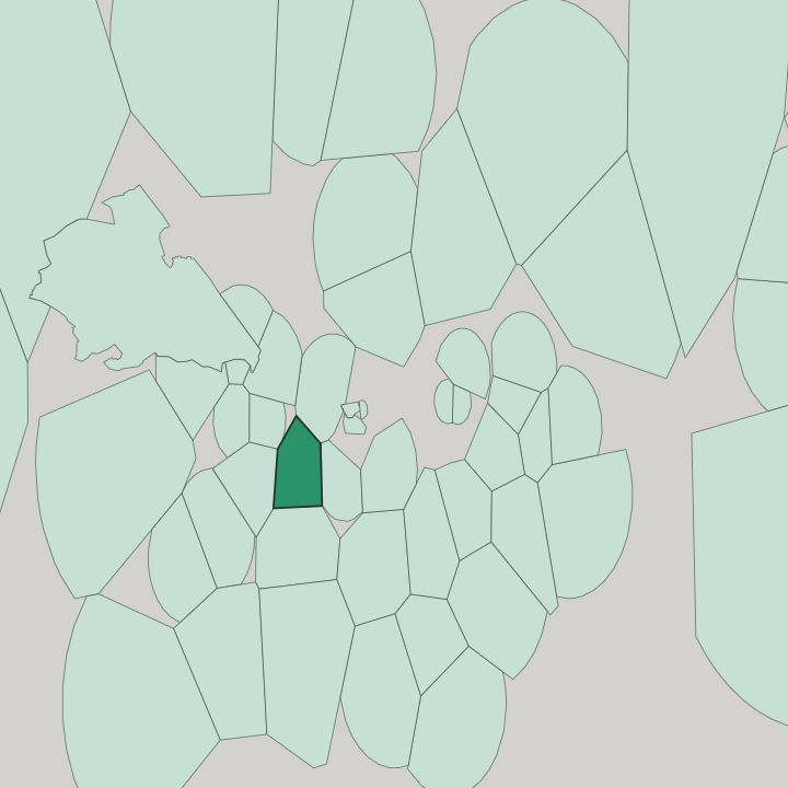 Map showing Chelsea — In London