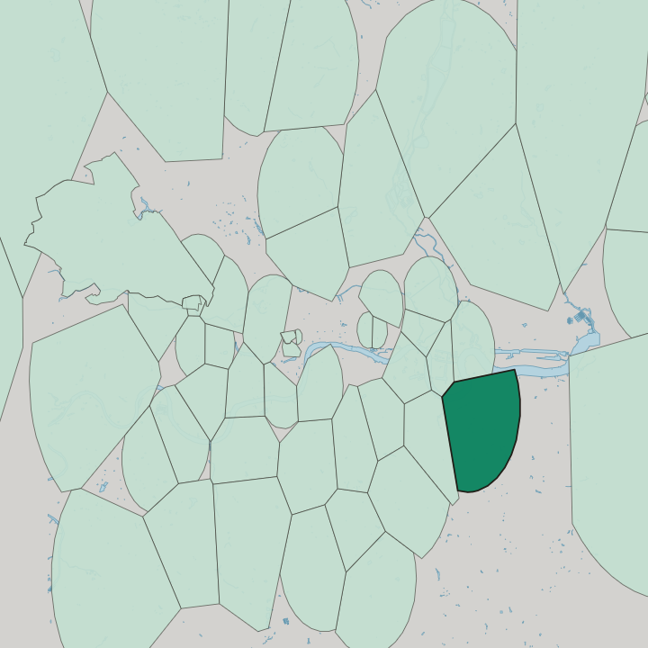 Map showing Greenwich — In London