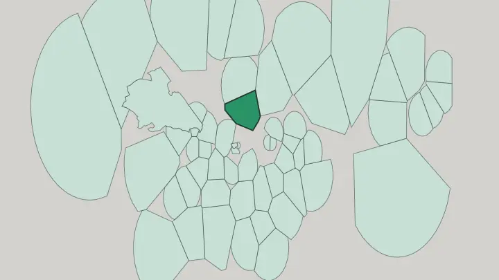 Map of Holloway in London