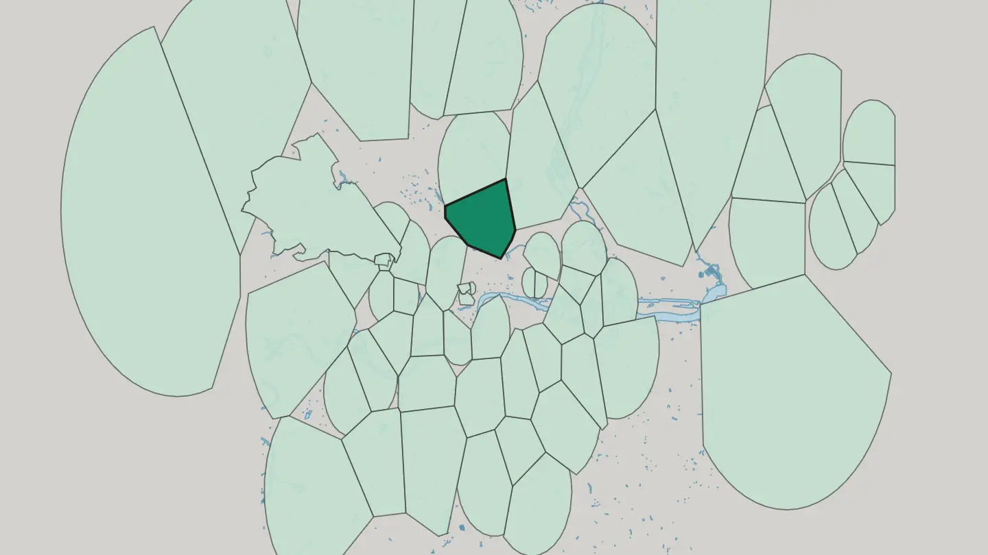 Map of Holloway in London