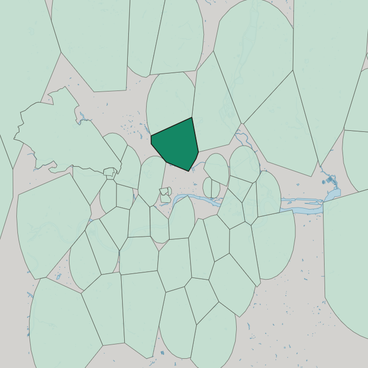 Map showing Holloway — In London