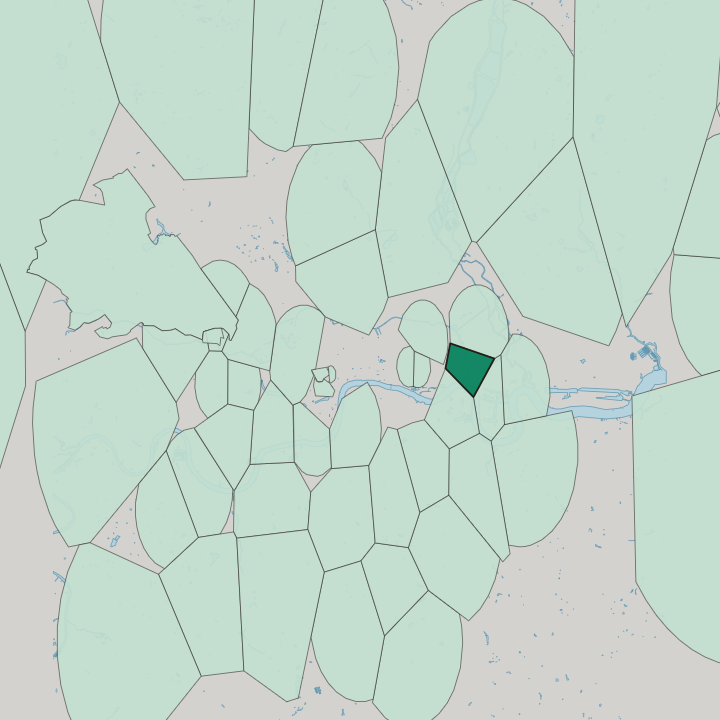 Map showing Limehouse — In London