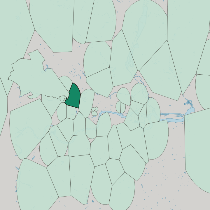 Map showing Maida Hill — In London