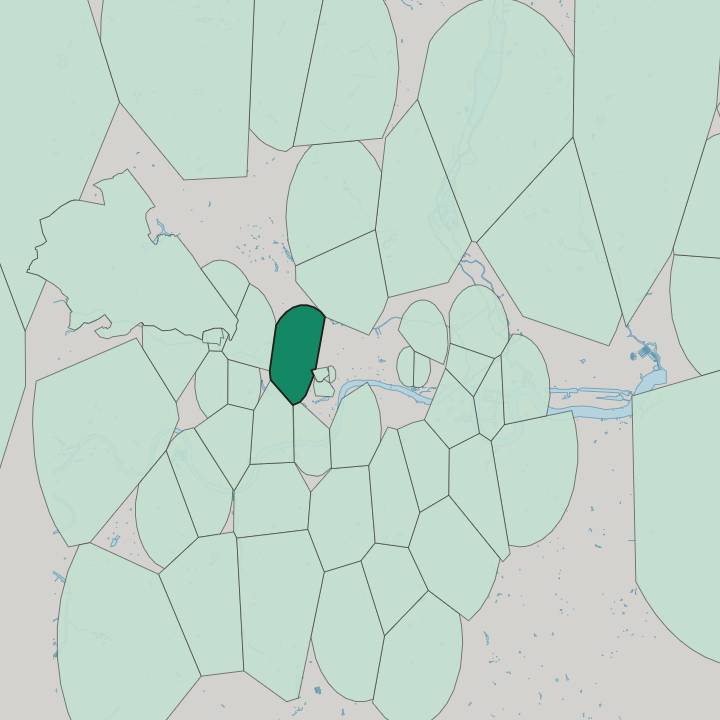 Map showing Marylebone — In London