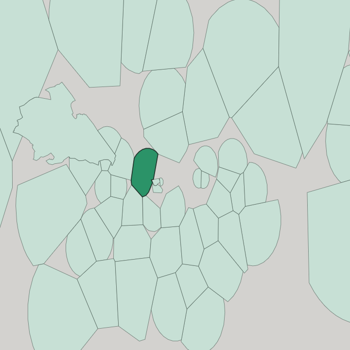 Map showing Marylebone — In London