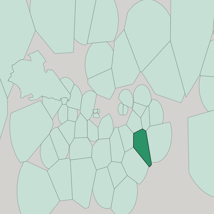 Map showing New Cross — In London