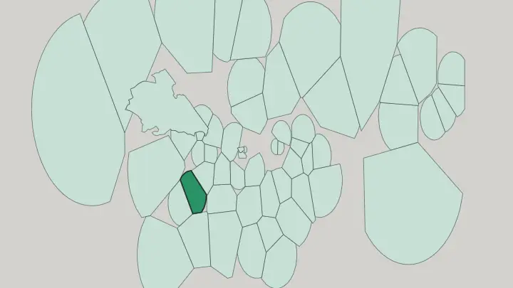 Map of Putney in London