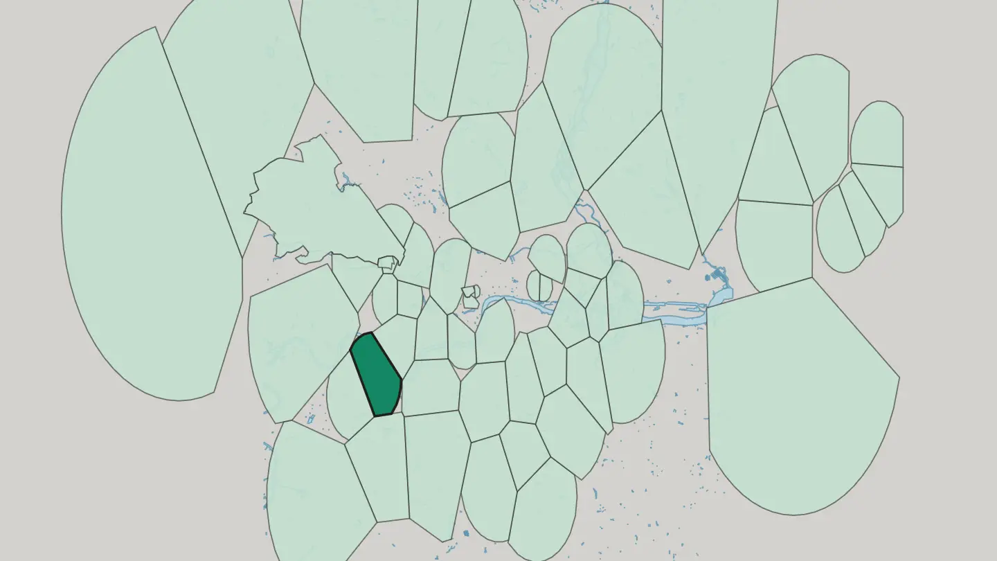 Map of Putney in London
