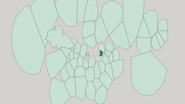 Map of Whitechapel in London