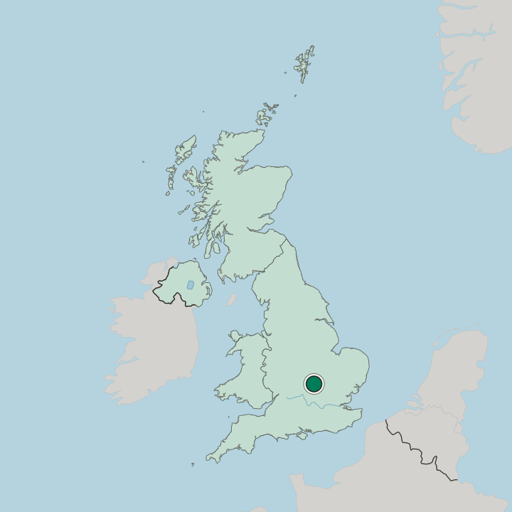 Map showing Furzton — In United Kingdom