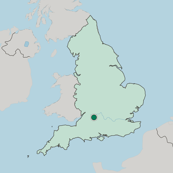 Map showing Covingham — In England