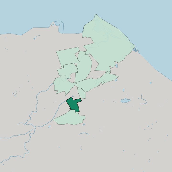 Map showing Bruntsfield — In Edinburgh
