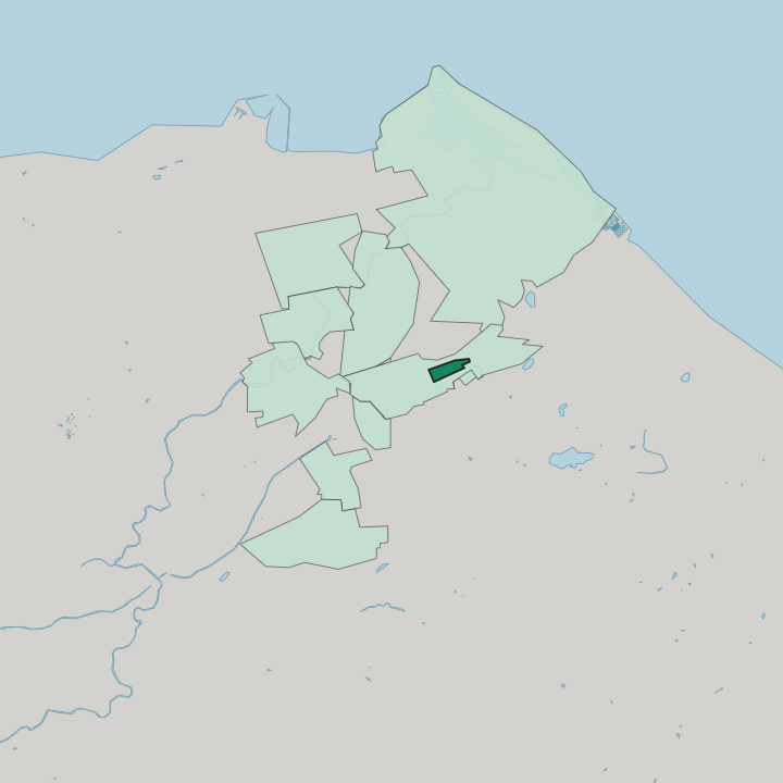 Map showing Canongate — In Edinburgh