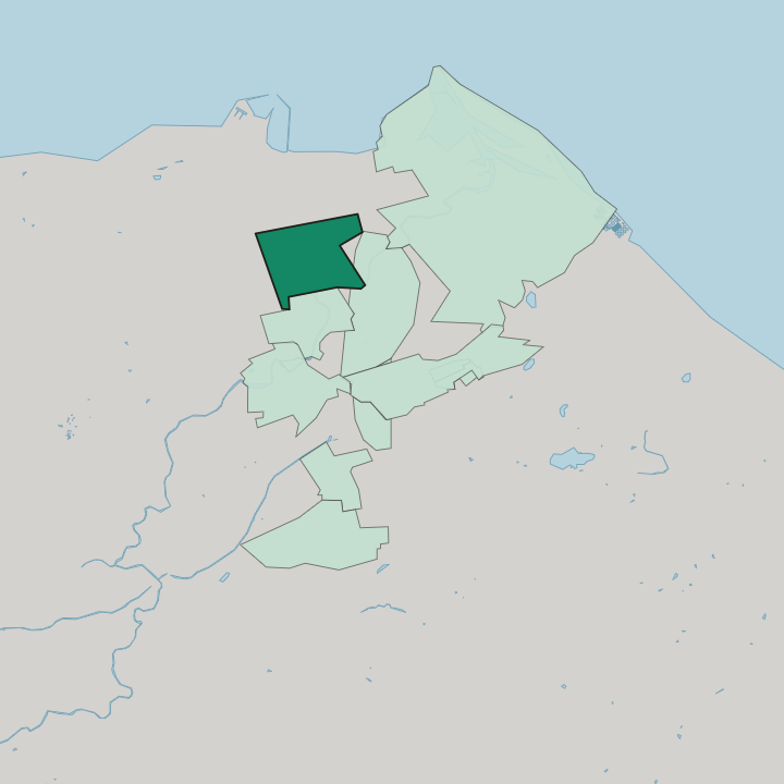 Map showing Inverleith — In Edinburgh