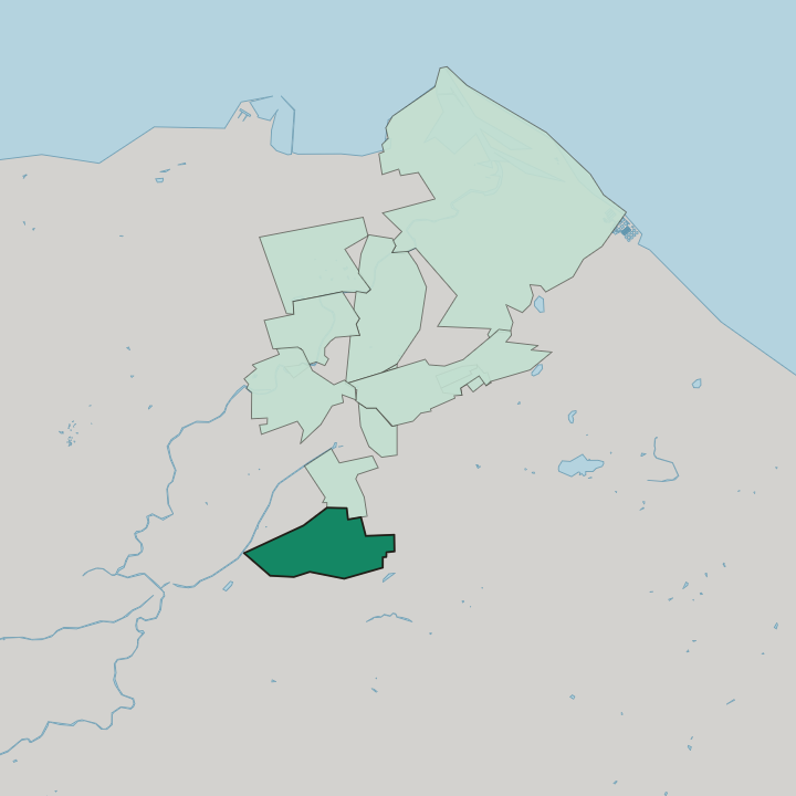 Map showing Morningside — In Edinburgh