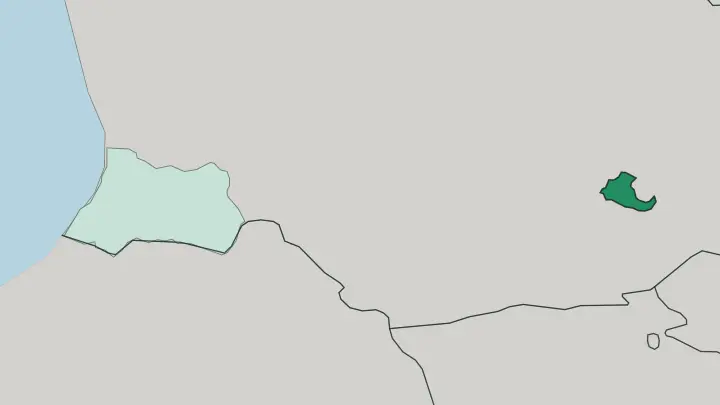Map of K'alak'i T'bilisi in Georgia