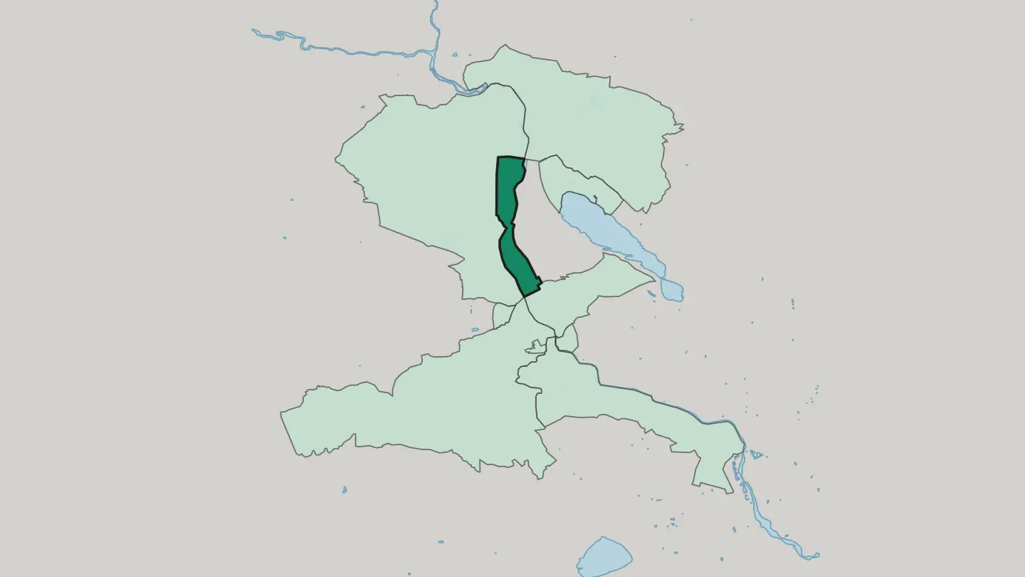 Map of Didube in Tbilisi