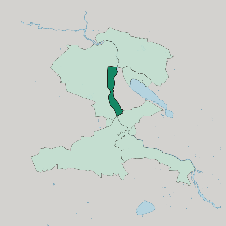 Map showing Didube — In Tbilisi