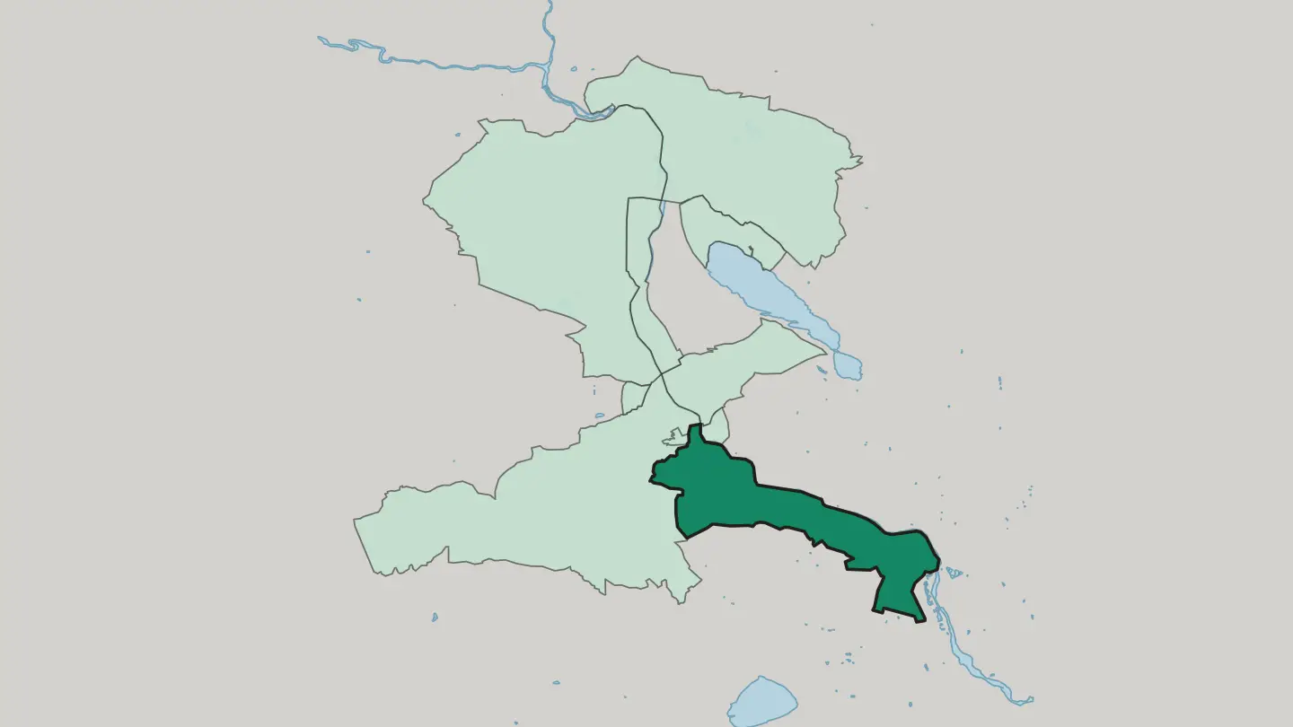 Map of Krtsanisi in Tbilisi