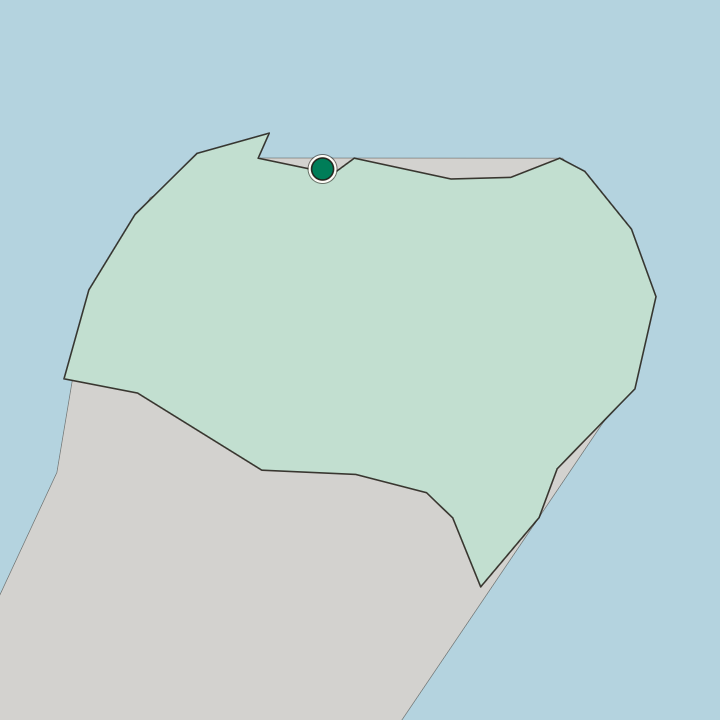 Map showing Malabo — In Provincia de Bioko Norte