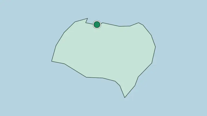 Map of Malabo in Equatorial Guinea