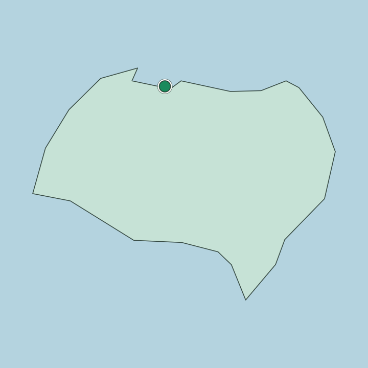 Map showing Malabo — In Provincia de Bioko Norte