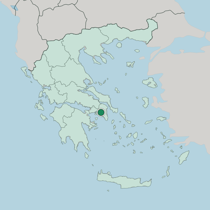 Map showing Monastiraki — In Greece