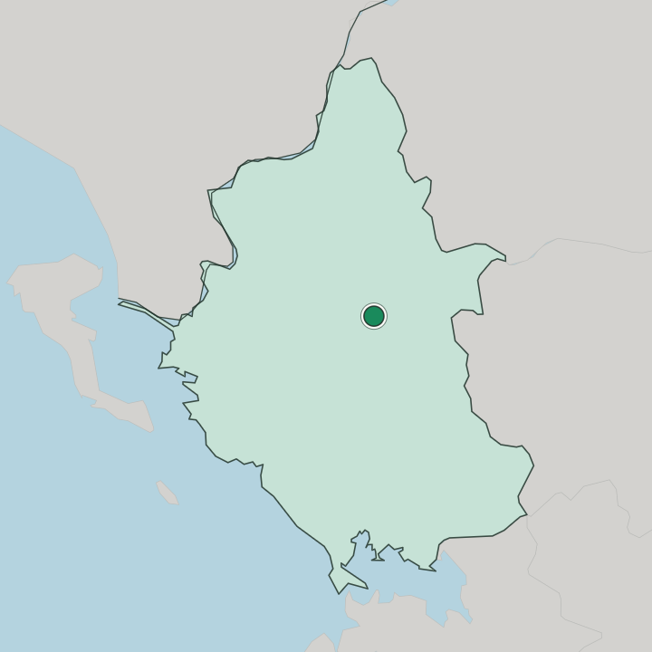 Map showing Ioánnina — In Epirus