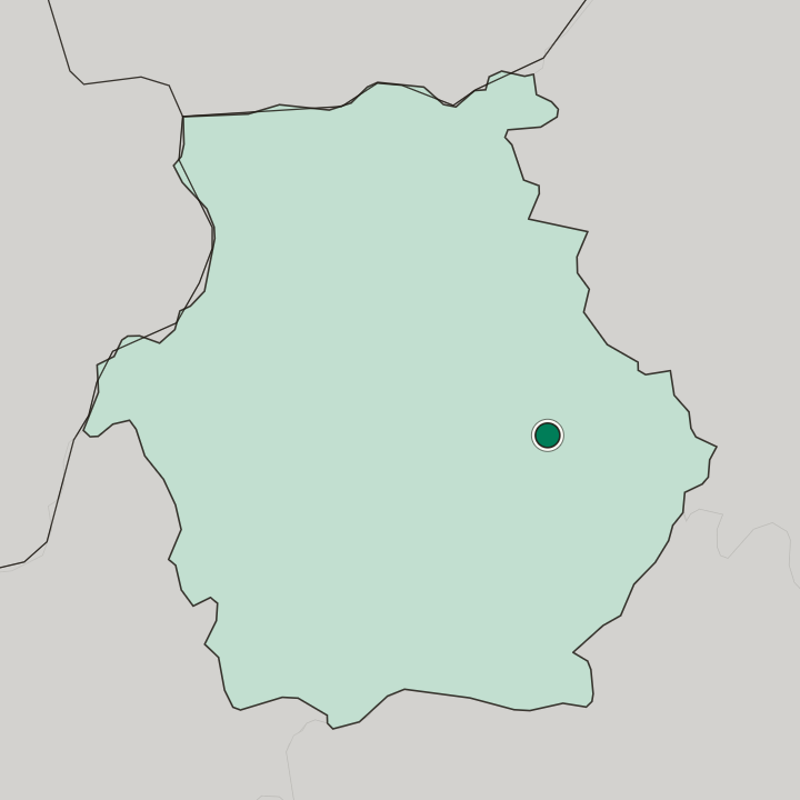 Map showing Kozáni — In Western Macedonia