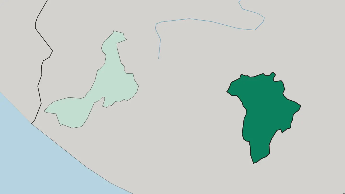 Map of Departamento de Guatemala in Guatemala