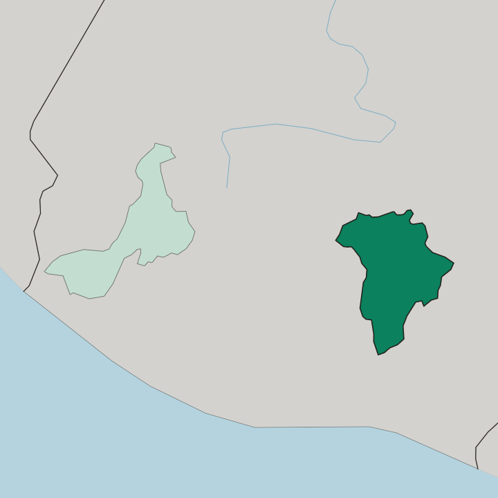 Map showing Departamento de Guatemala — In Guatemala