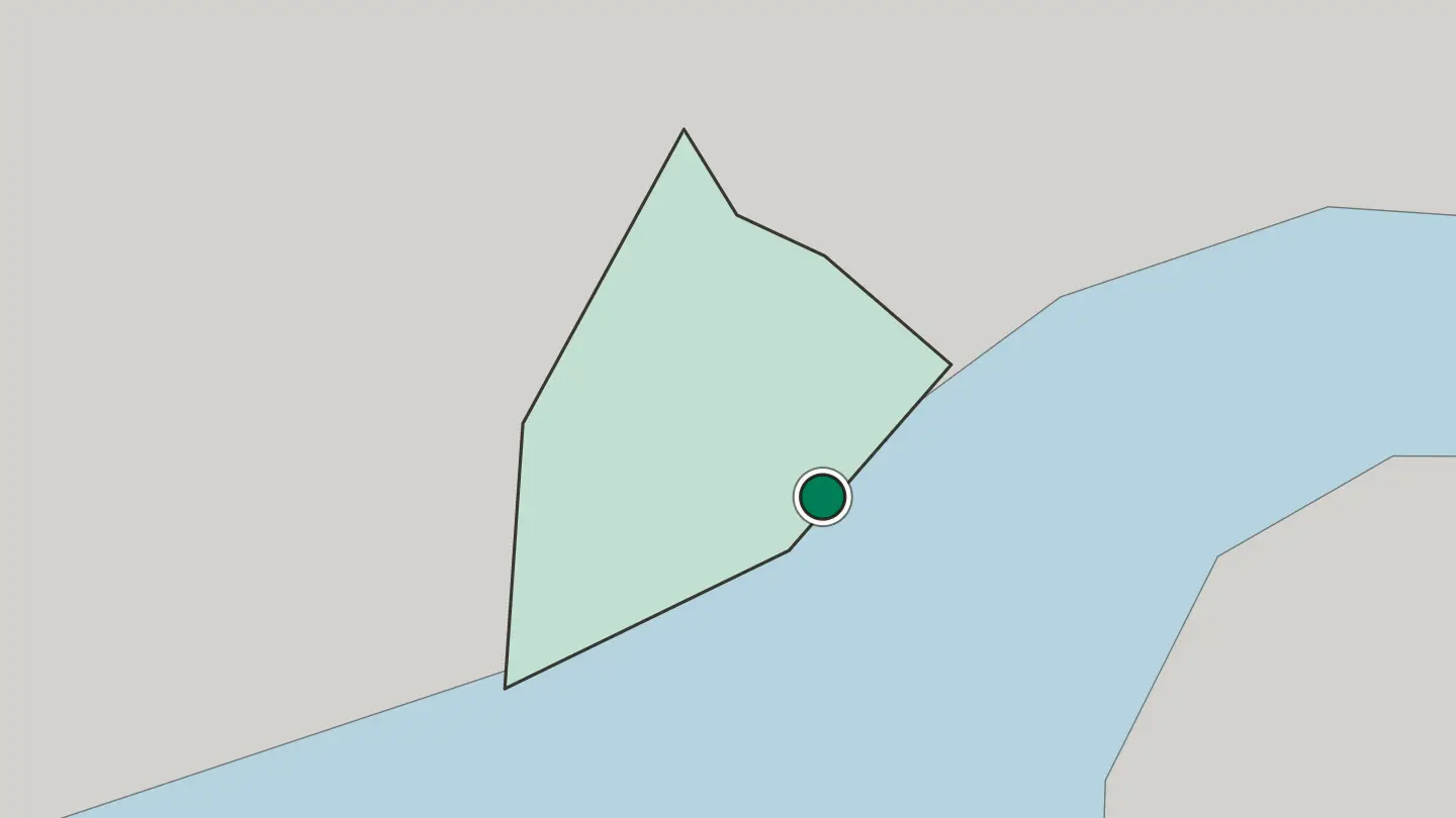 Map of Bissau in Guinea-Bissau