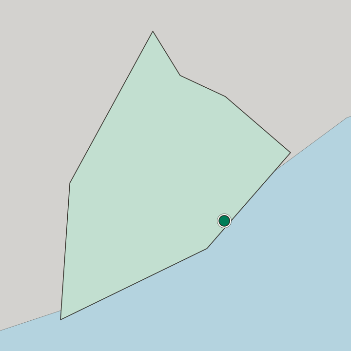 Map showing Bissau — In Bissau Region