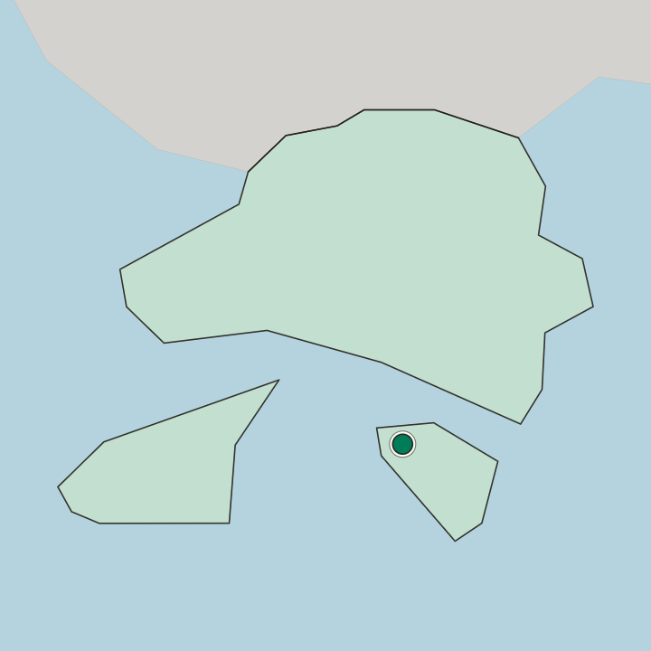 Map showing Hong Kong — In Hong Kong