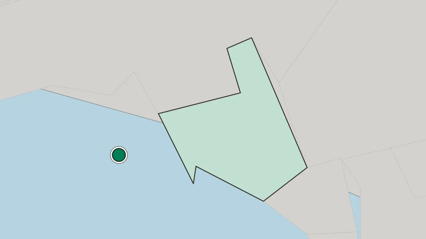 Map of Tsing Yi Town in Hong Kong