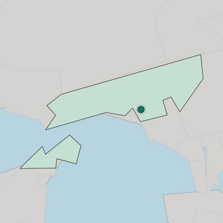 Map showing Tsuen Wan — In Tsuen Wan District