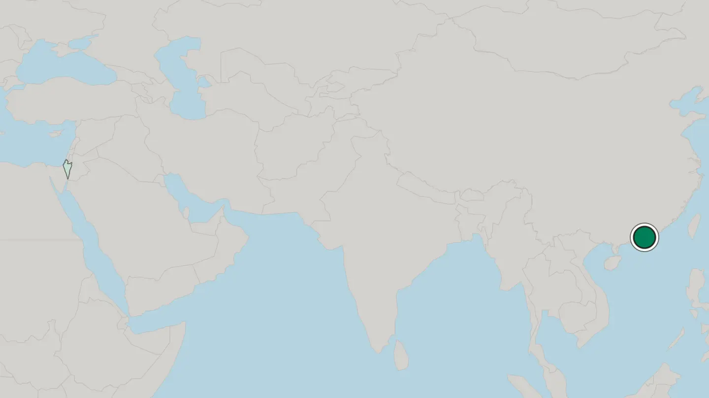 Map of Mong Kok in Hong Kong