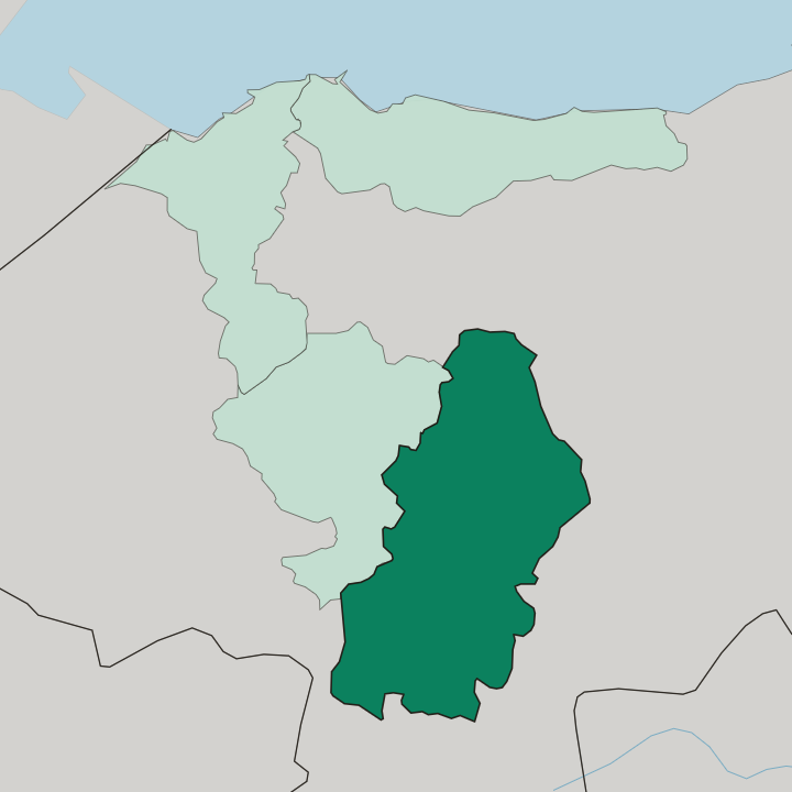 Map showing Departamento de Francisco Morazán — In Honduras