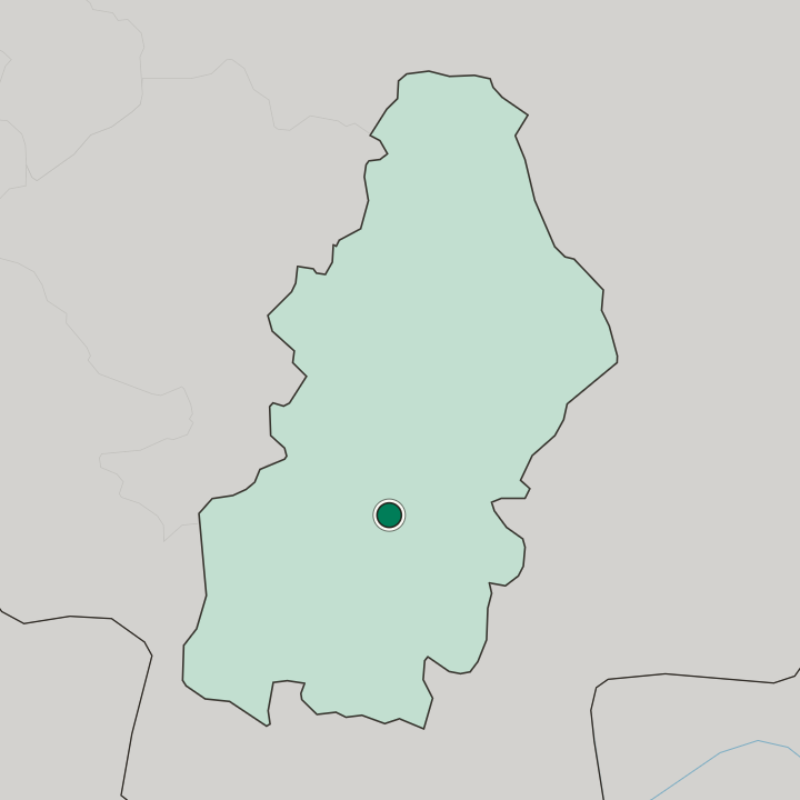 Map showing Tegucigalpa — In Departamento de Francisco Morazán