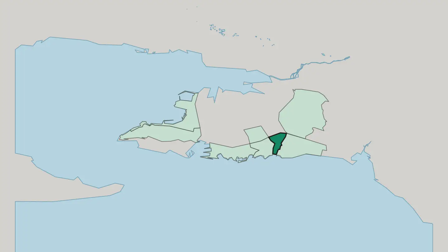 Map of Mertojak in Split
